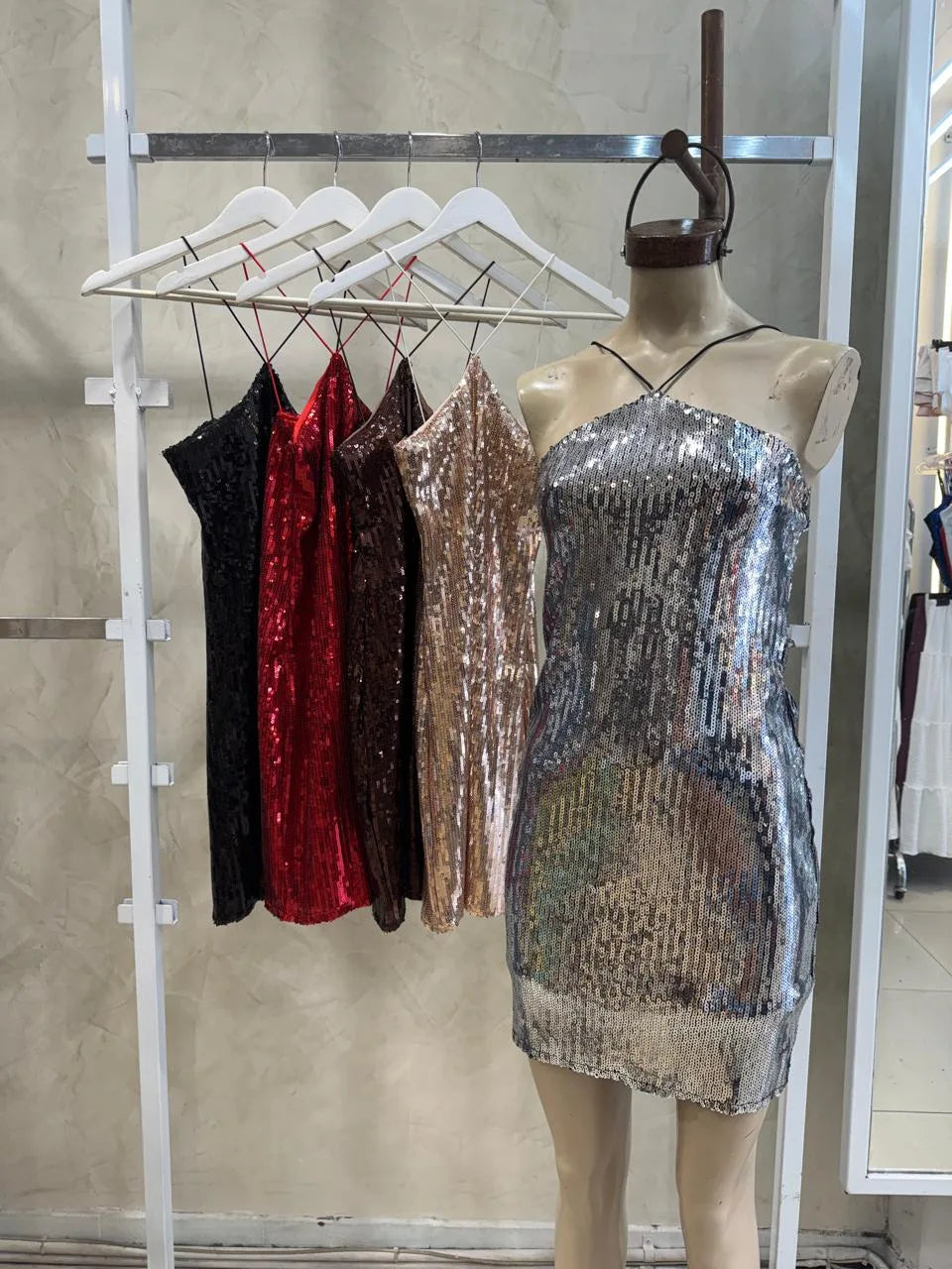 Vestido roxy lentejuela