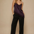 Musculosa con puntilla