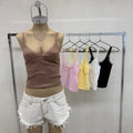 Musculosa puntilla cruzada morley