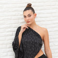 Poncho beatriz lycra gotas