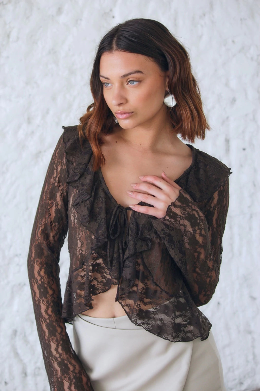 Saquito volados lace madrid