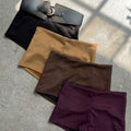 Short suede gamuzado con cierre lateral