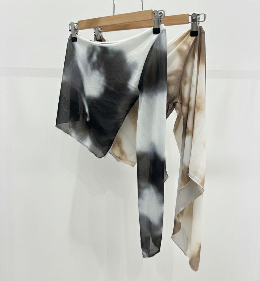 Top de tull estampado Geminis