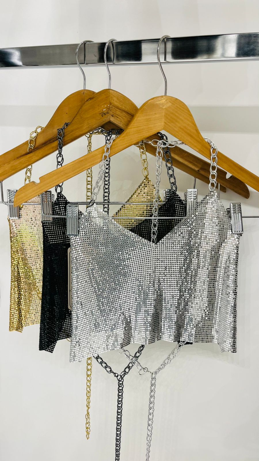 Top strass buche Rossex